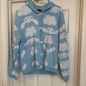 Cinnamoroll Blue Cloud Cardigan Size M
